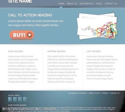 网站与网页设计模板 关键要素与灵感来源